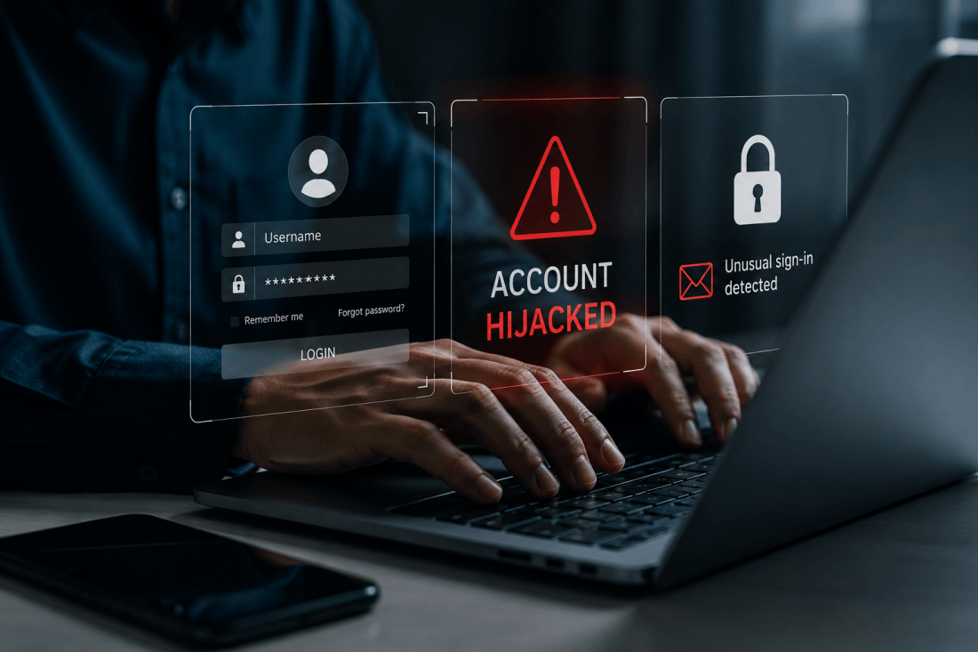 account hijacking